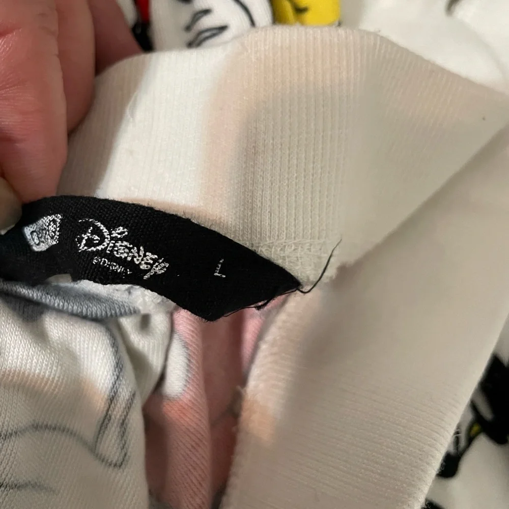 Disney Mickey Mouse Stretch waist pajama pants Lg - Picture 2 of 5